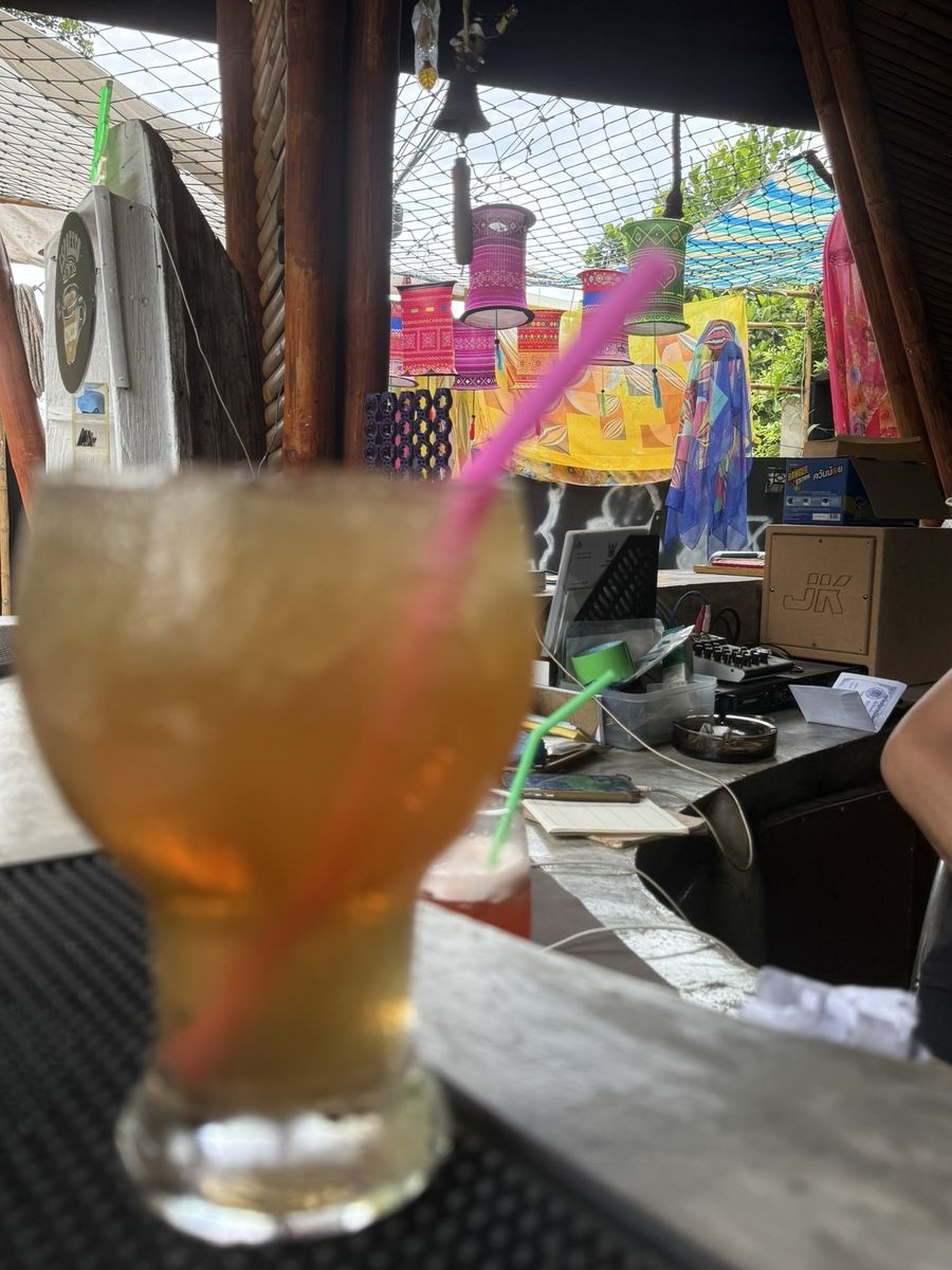 Cocktail at the bar
