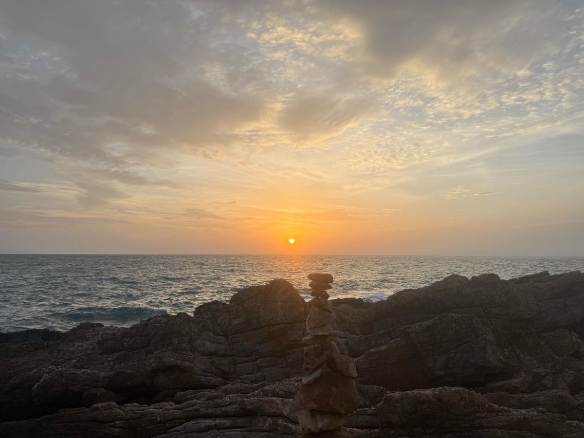 Wide sunset